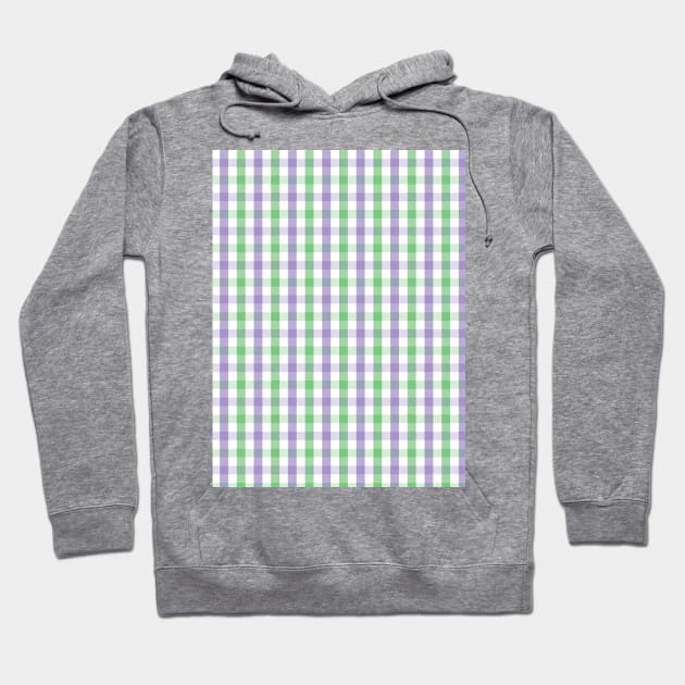Lavender & Lime Tattersall Hoodie by PSCSCo